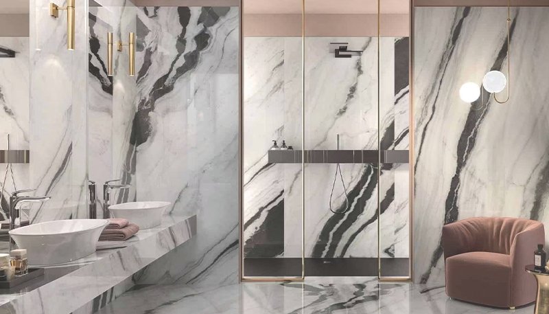 Marble Tile Flooring & Walls Designs